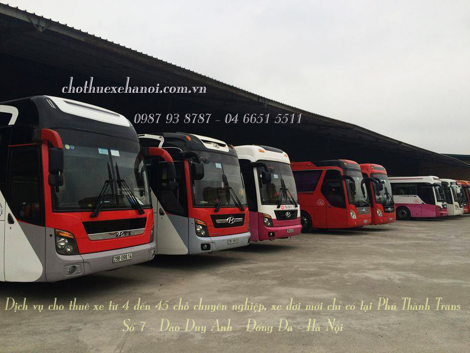 dàn xe chất lương cao đi Vân Đồn - Cho thuê xe 45 chỗ tại Hà Nội