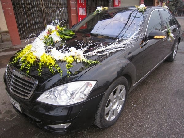 Cho thuê xe cưới VIP Mercedes S500