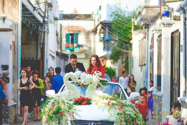 đám cưới xa hoa tại đồng nai - cho thuê xe hà nội